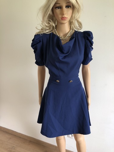 Robe bleue marine neuve - , à
