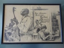 ancienne affiche tableau litho