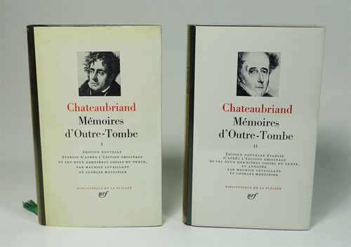 Chateaubriand mémoires - chateaubriand, "mémoires