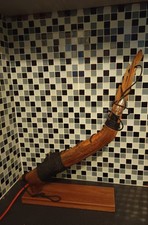 Lampe Bois Fait Main , Lampe a poser , Lampe de chevet , Lampe  d'ambiance  