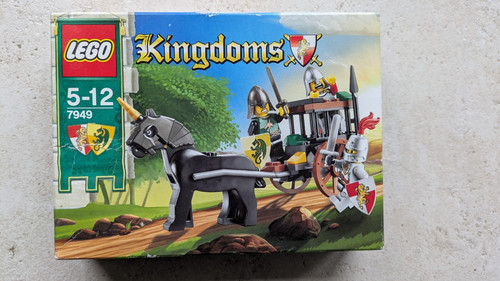 Lego chevalier moyen age - age, 7949