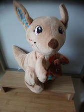 Peluche kangourou maman kangou - kangourou,