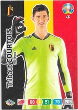 Carte Panini - Euro 2020 - Belgique - Thibaut Courtois - N°47