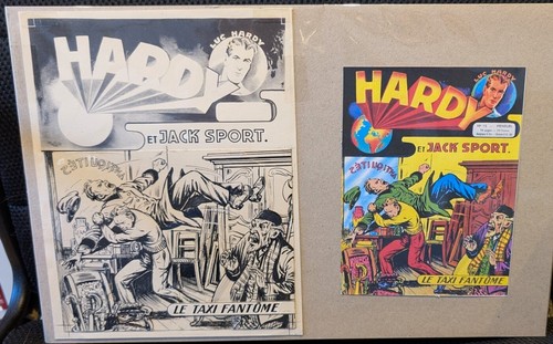 Superbe planche original - superbe, de