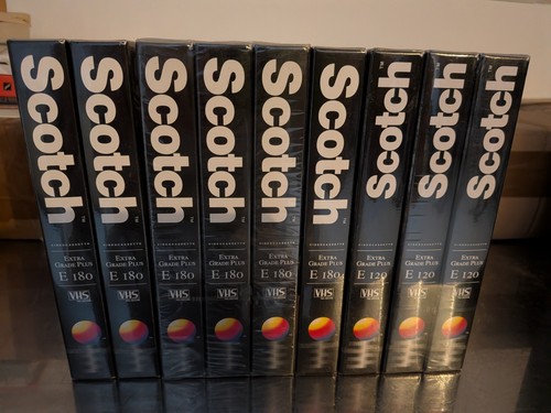 Lot cassettes vhs vierge - cassettes,
