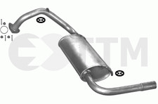 Silencieux Arriere+ pour HONDA CIVIC CRX 1.2 1.3 1.5 100/54/71/85-90cV 1983-1987