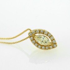 Pendentif Brillant 0,27 ct Or