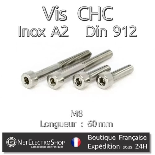 Vis chc btr inox din - inox, a2,