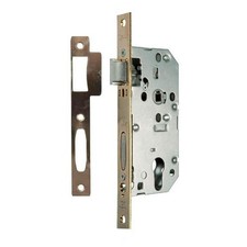 Vachette Serrure encastrée réversible  Porte d'entrée   Axe 50mm   Coffre 15 cm