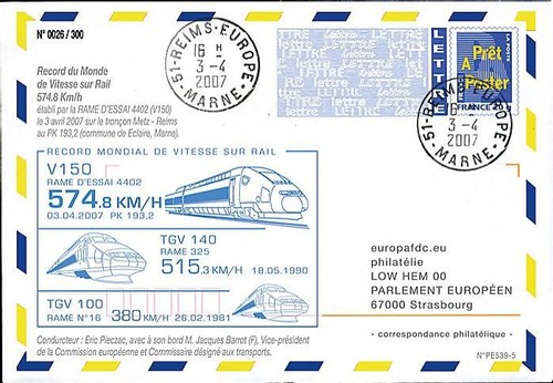 Pe539 2007 tgv est - 2007,
