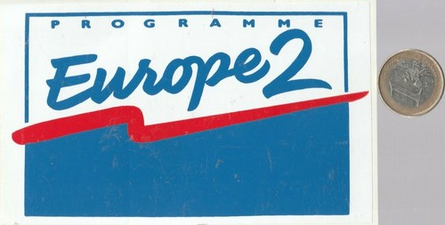 Autocollant radio europe 2 - autocollant.,
