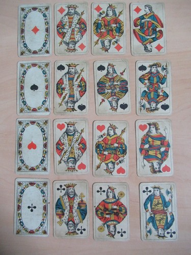 Ancien jeu cartes - ancien,