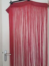 Rideaux fils rouge bordeaux Potiron Paris