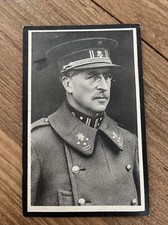 ALBERT I Belgique - Avis de décès 1934