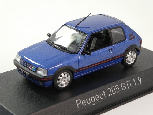 Norev peugeot 205 gti bleu - peugeot,