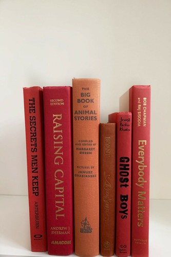 Red orange decor - red, /