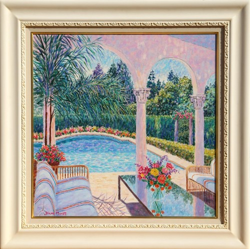 Diane monet printemps bord - diane, monet,