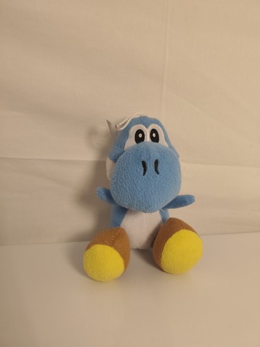 Peluche super mario yoshi bleu - super,