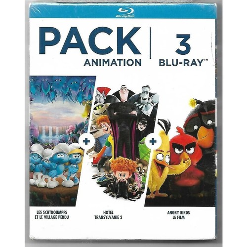 Blu ray pack - 3, films