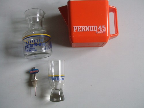 Lot pernod anisette carafes - lot,