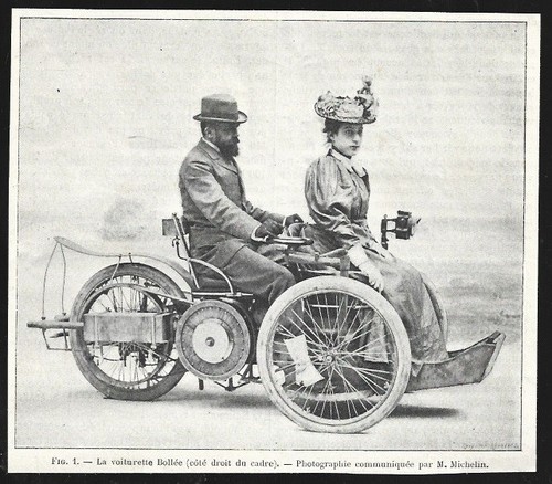 1896 la voiturette bollee - ,