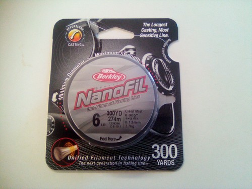 Berkley nanofil fishing line - fishing,
