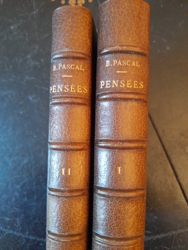 Pensées blaise pascal - pensées,
