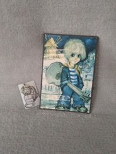 Petit tableau / planchette Poulbot Moulin rouge / musicien