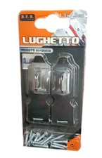 X 2 Pièces Arret Asp Chassis Sécurité Cadenas Porte de Placard 2x7, 3cm Avec Vis