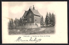 CPA Virelles, Pavillon du Prince Chimay 1908 