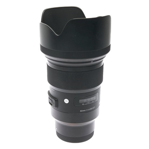 Objectif sigma 4 - 50, dg