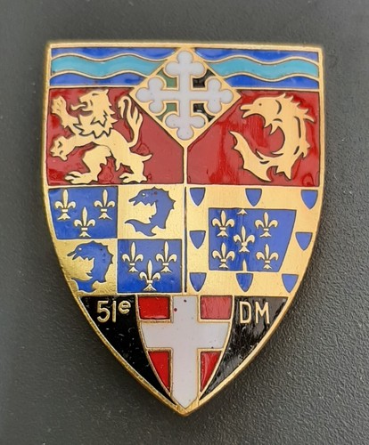 Insigne émail division - insigne,