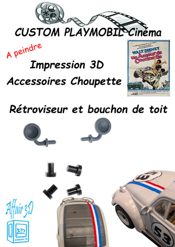 Custom cinéma playmobil - 3d,
