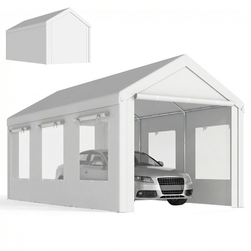 Outsunny abri voiture 600 - outsunny, x