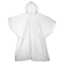 Poncho de pluie à capuche