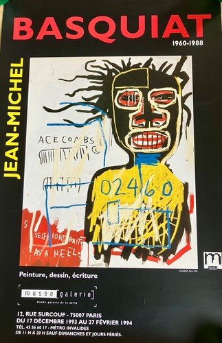 Affiche expo jean michel - affiche, jean-michel