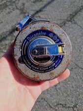 Décamètre ancien MABD 401 – Fabrication françaiseBoîtier acier, ruban acier 1
