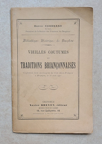 Chabrand vieilles - chabrand, (armand)