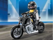 Playmobil -- Pièce de rechange -- Moto 5118 --