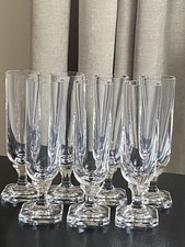 Lot 7 Verres En Cristal Villeroy Et Boch. Modèle Mercury