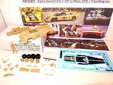ALPINE RENAULT A442 n°19 T-Car LE MANS 1976 J. STEWART KIT RESINE ReStart 1/43