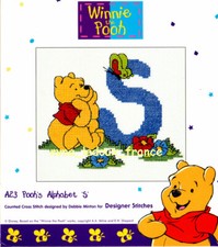 " Winnie - Pooh's Alphabet S " Kit Pt Croix NEUF Vintage Année 1998 DS A23