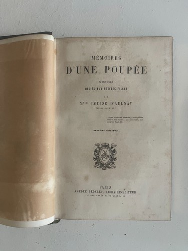 Louise aulnoy mémoires - louise, d'aulnoy