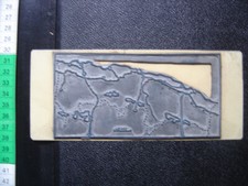 Tampon encreur scolaire enseignant ecole L'ALGERIE Geographie