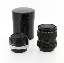 Objectif Canon FD New 50mm f/3.5 Macro + Extension 25 – Très bon état