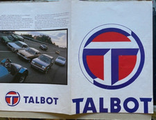 Dépliant automobile Talbot 1979 ( Horizon, 1307, Rancho, Bagheera ...)