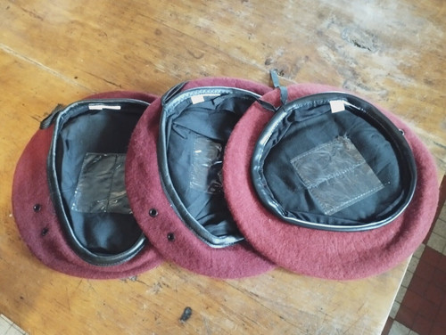 Beret rouge armée - rouge,