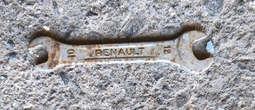 Clef renault 12 ancien - -,