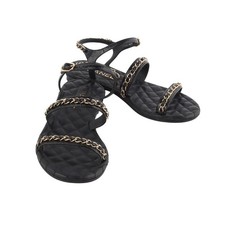 CHANEL Sandales à lanières