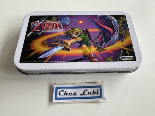 Metal box zelda ocarina - -, of